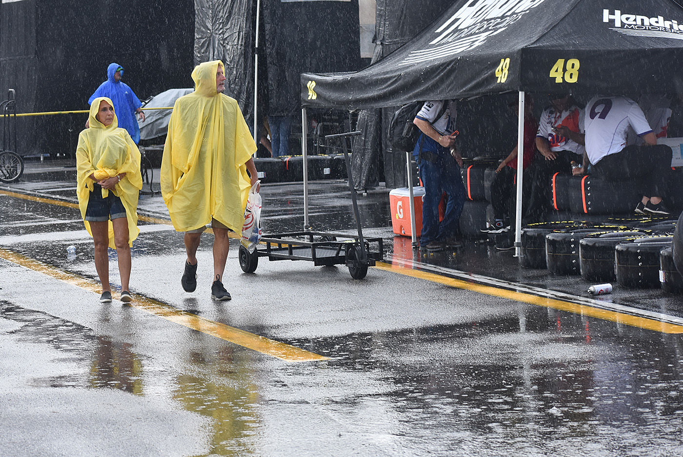 Darlington Infield Sunday